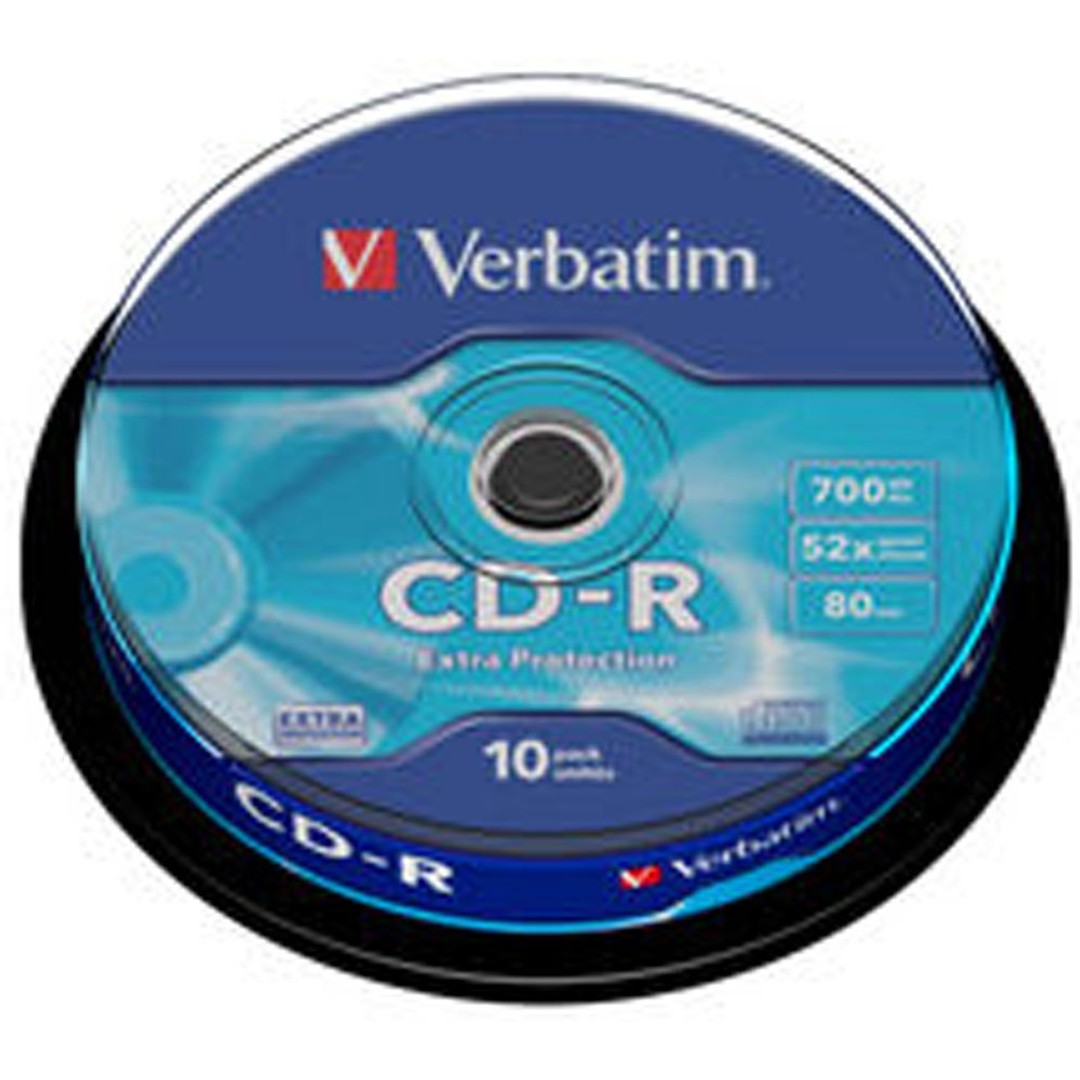 Verbatim CD-R 52x 700MB 10 Pack