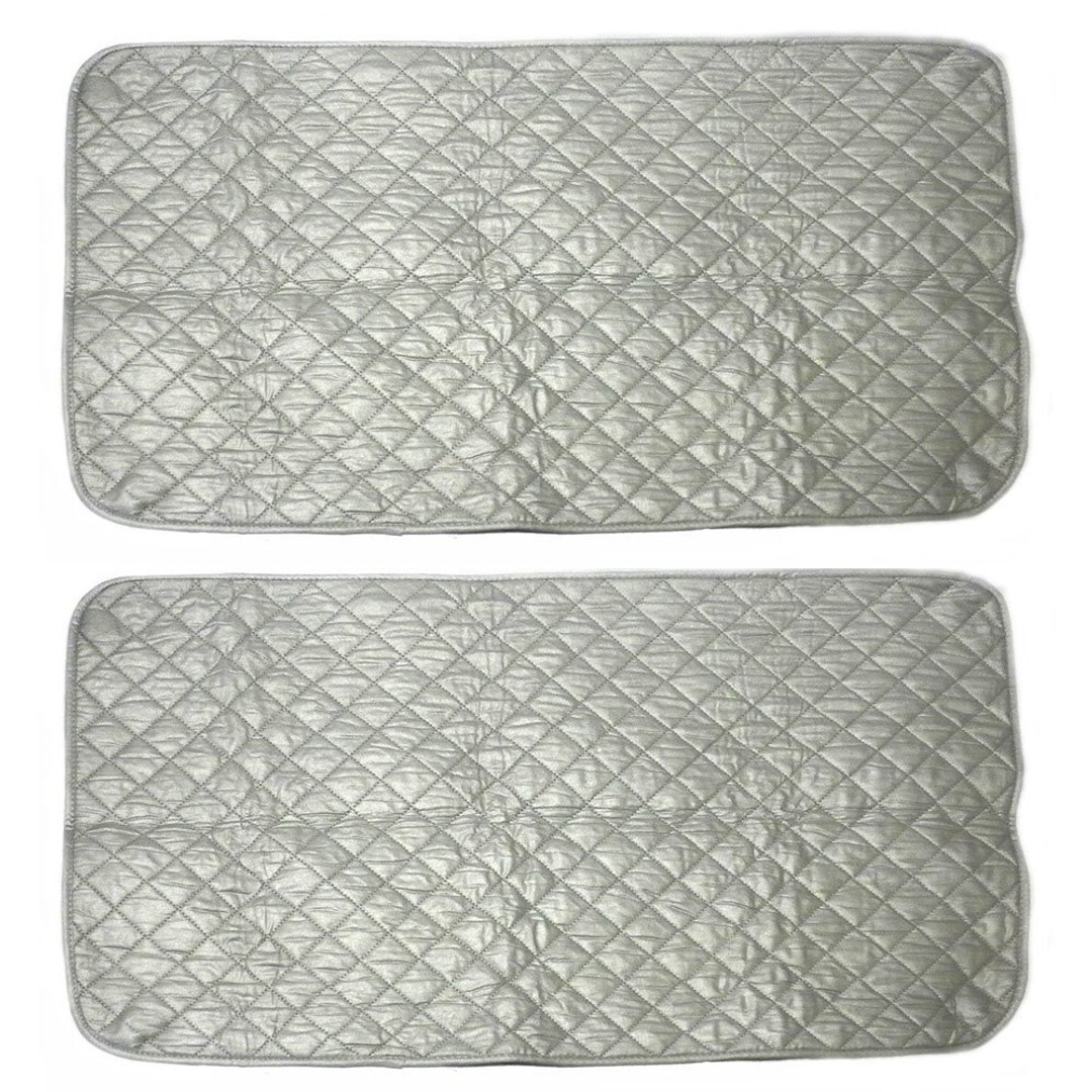 2x Iron Anywhere Portable Magnetic Ironing Mat Blanket Ironing Board Replacement