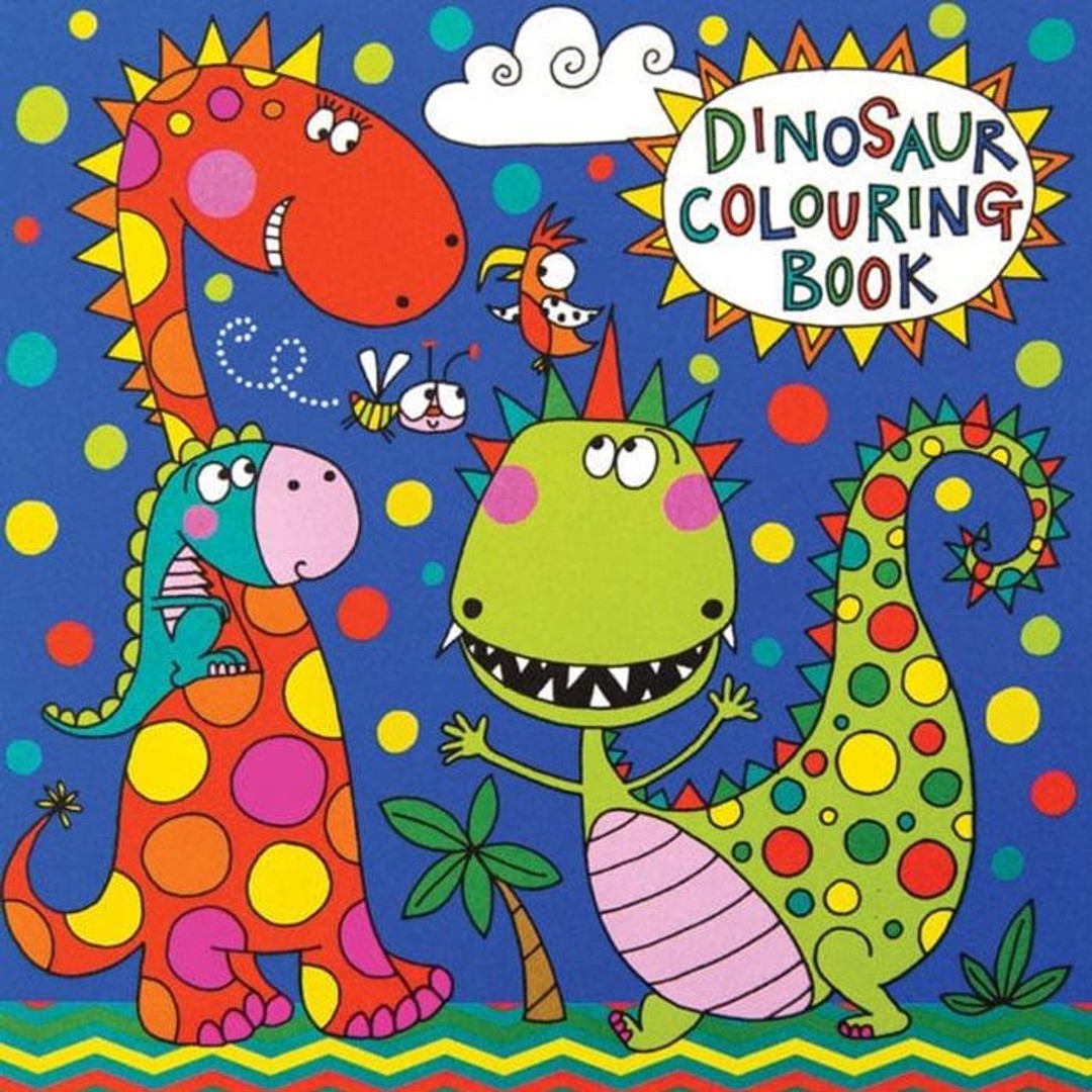 Rachel Ellen Designs | Dinosaur Colouring Book