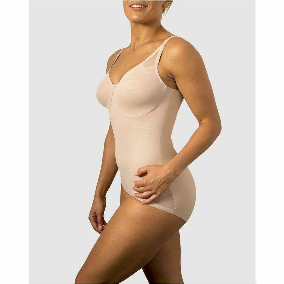 Miraclesuit Shapewear Sheer Shaping X-Firm Underwire Bodybriefer, Nude, hi-res