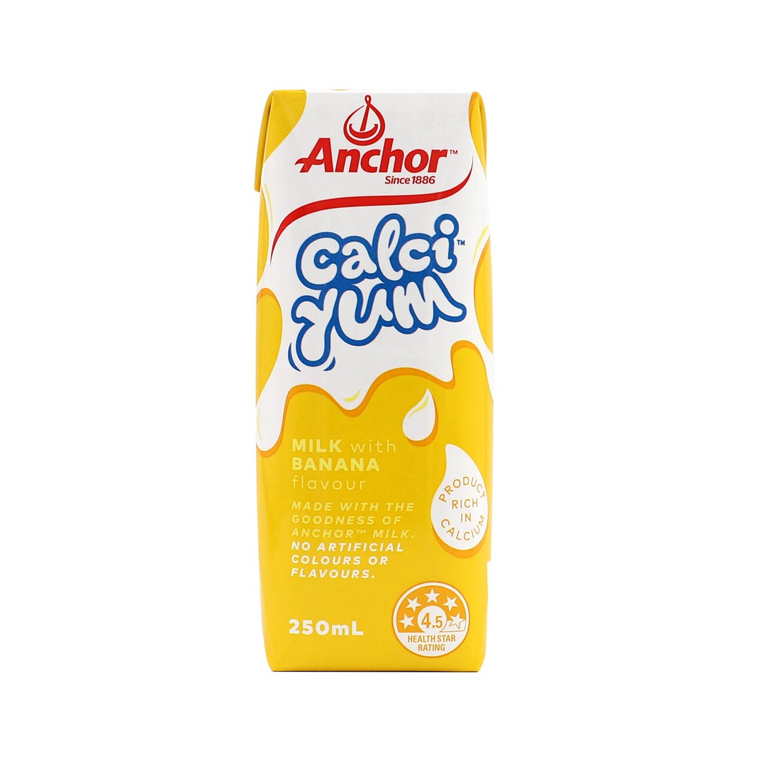Anchor CalciYum Banana Flavoured Milk 250ML **MID YEAR SALE**