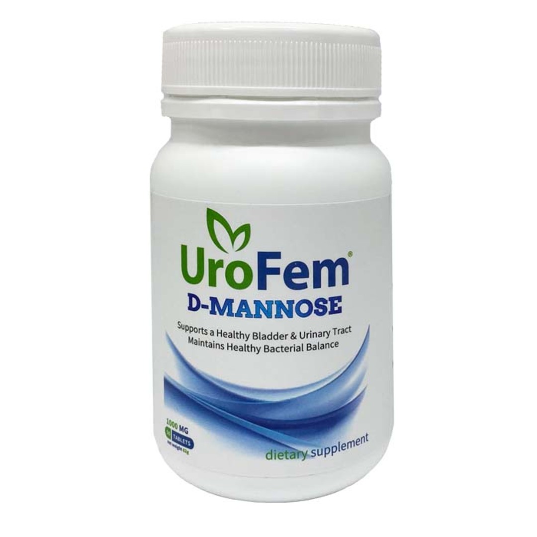 UroFem D-Mannose 1000mg, 50 tablets