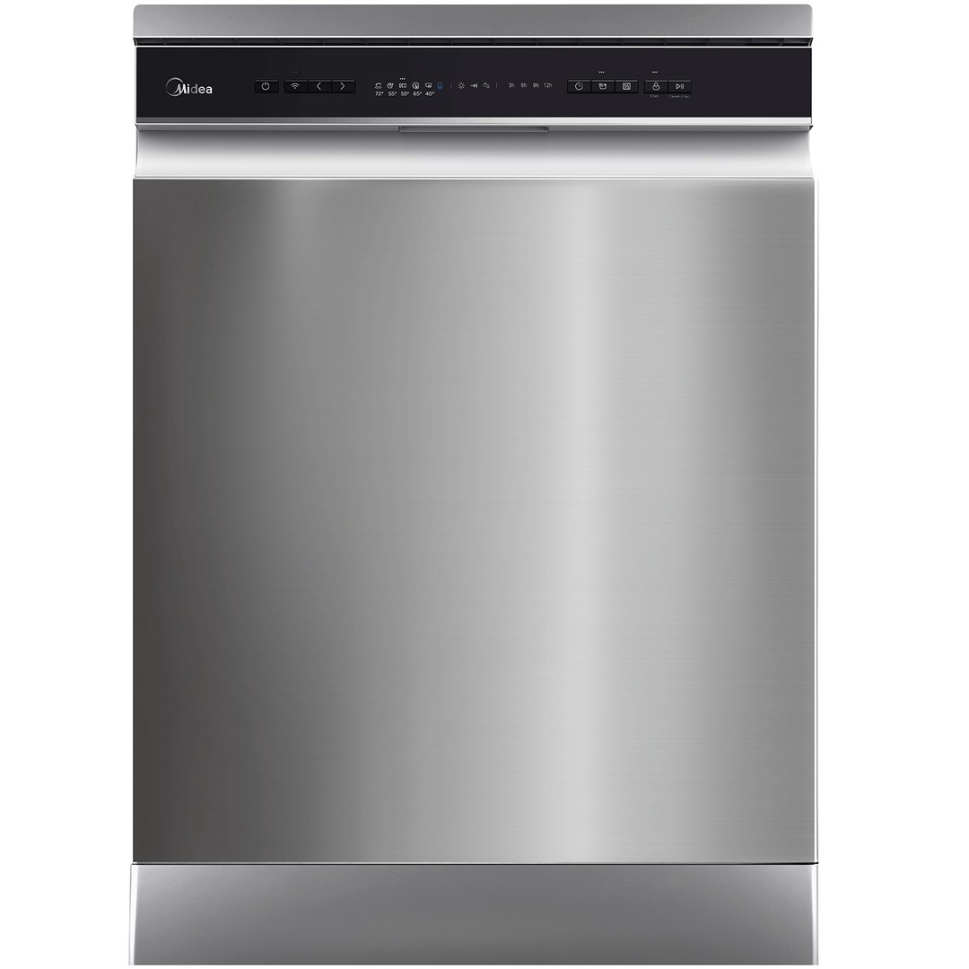 Midea 15 Place Dishwasher 60cm Black SS WiFi - Mercury Smart