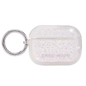 Case-Mate Antimicrobial Case Cover w/ Ring Clip For AirPods Pro 2nd Gen Twinkle