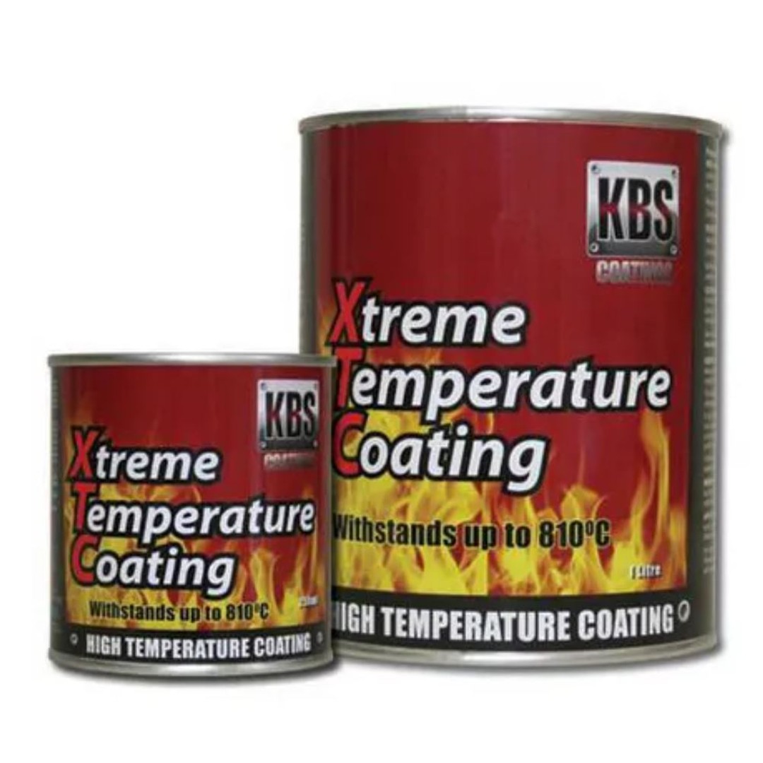 KBS XTC Xtreme Extreme Temp Coating - Satin Black 500ML 6831