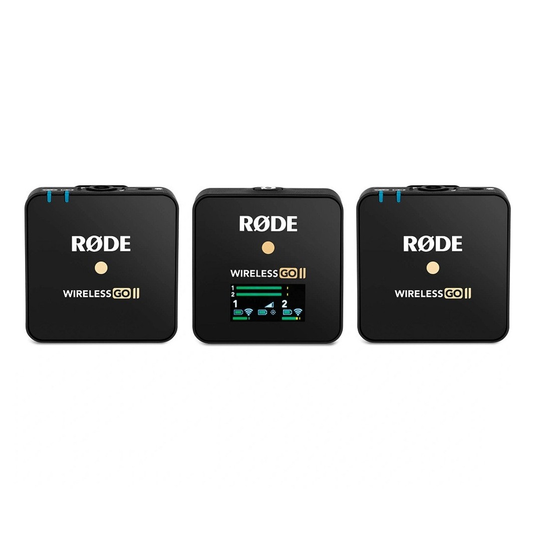 Rode Wireless Go II Dual Channel Wireless Microphone Audio System - Dual Set, Ultra-Compact 2.4Ghz, , hi-res