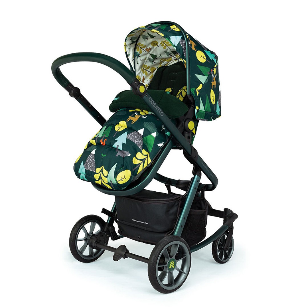 Cosatto Giggle Quad Pram & Push Chair Into the Wild Baby/Infant/Toddler 0m+, , hi-res