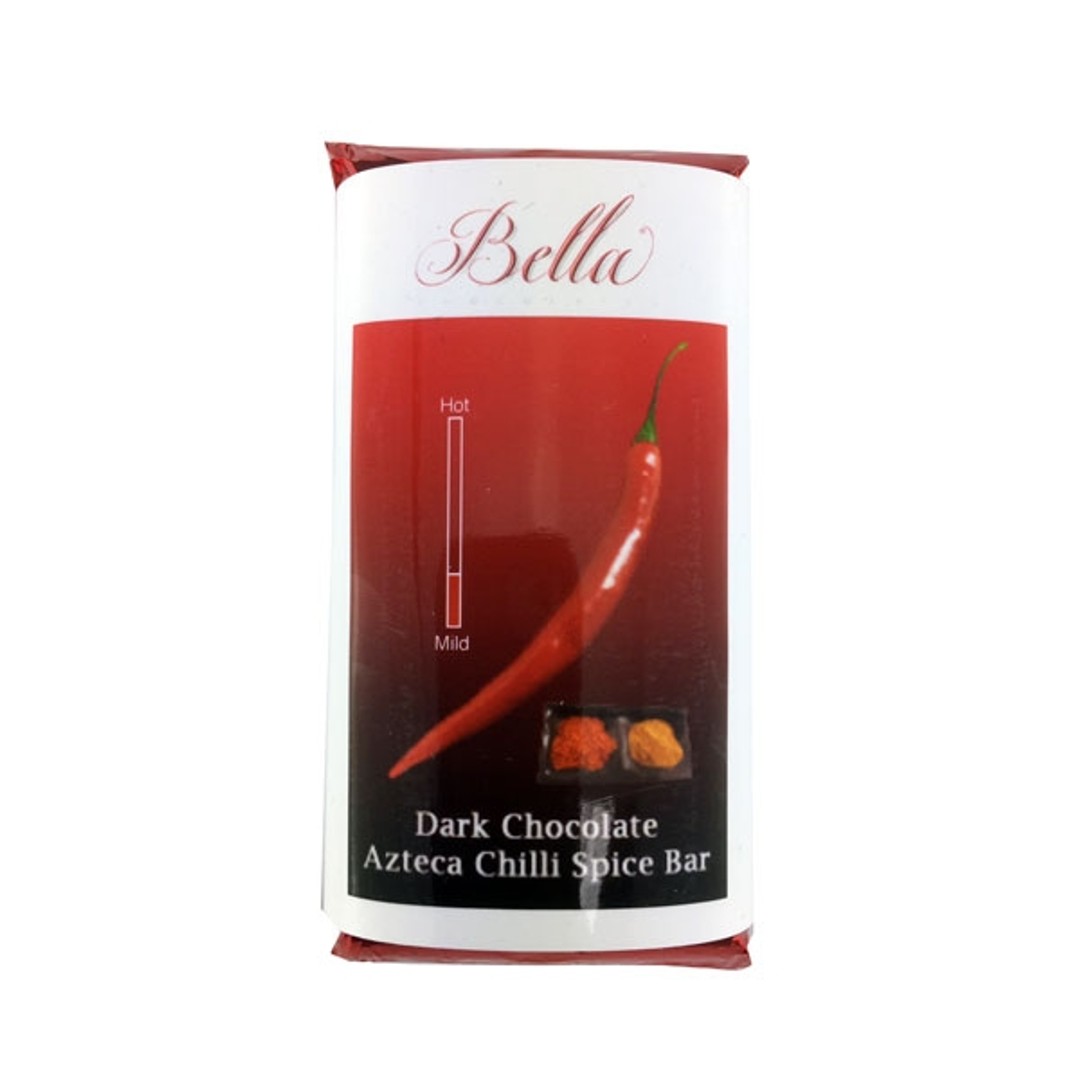 Bella Dark Chocolate Bar - Azteca Chilli Spice