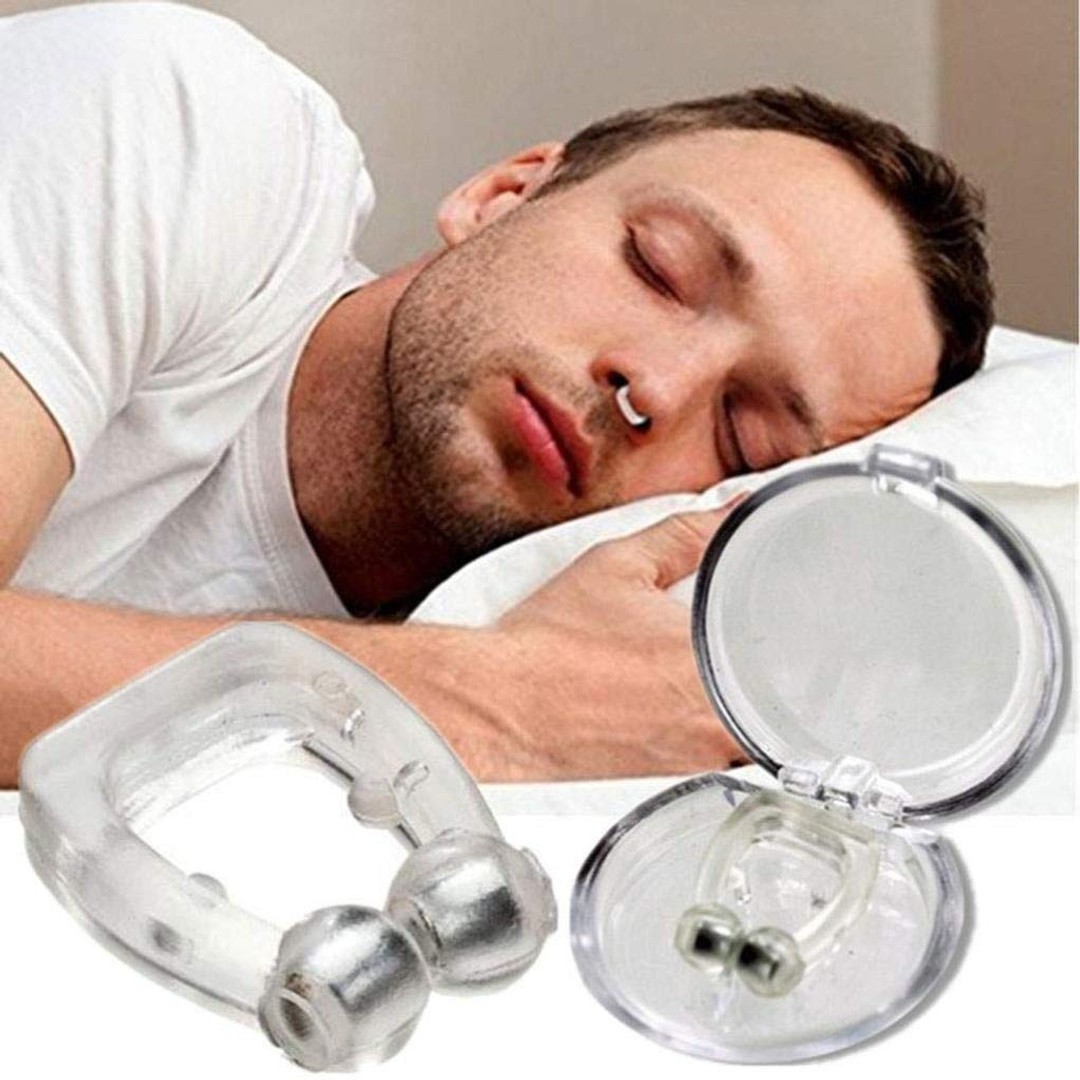 Anti Snore Nose Clip - Sleeping Aid With Carry Case