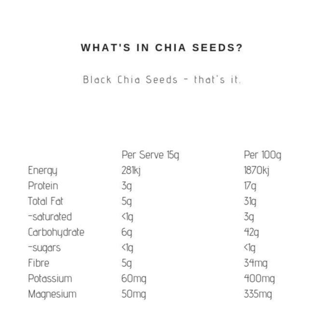 Chia Seeds 1kg, As shown, hi-res