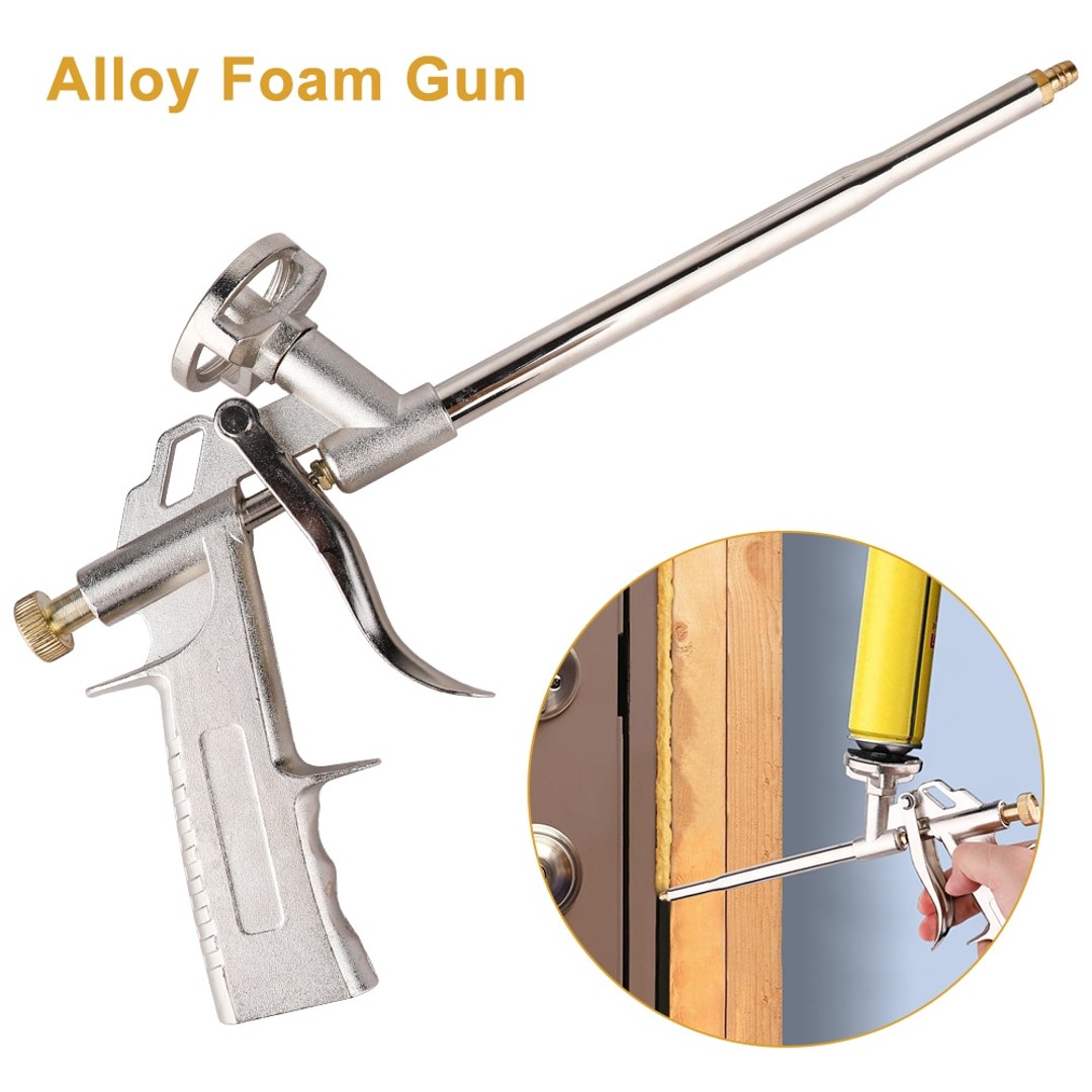 Foam Expanding Spray Gun Caulking Accessories Foaming Gun Foam Sealant Airbrush Aluminum Alloy Insulating Applicator 