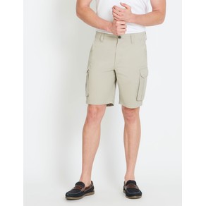 RIVERS - Mens Beige Shorts - All Season Clothing - Knee Length - Bermuda - Cargo - Stone - Relaxed Fit - Bermuda - Core - Casual Wear Comfort Fashion