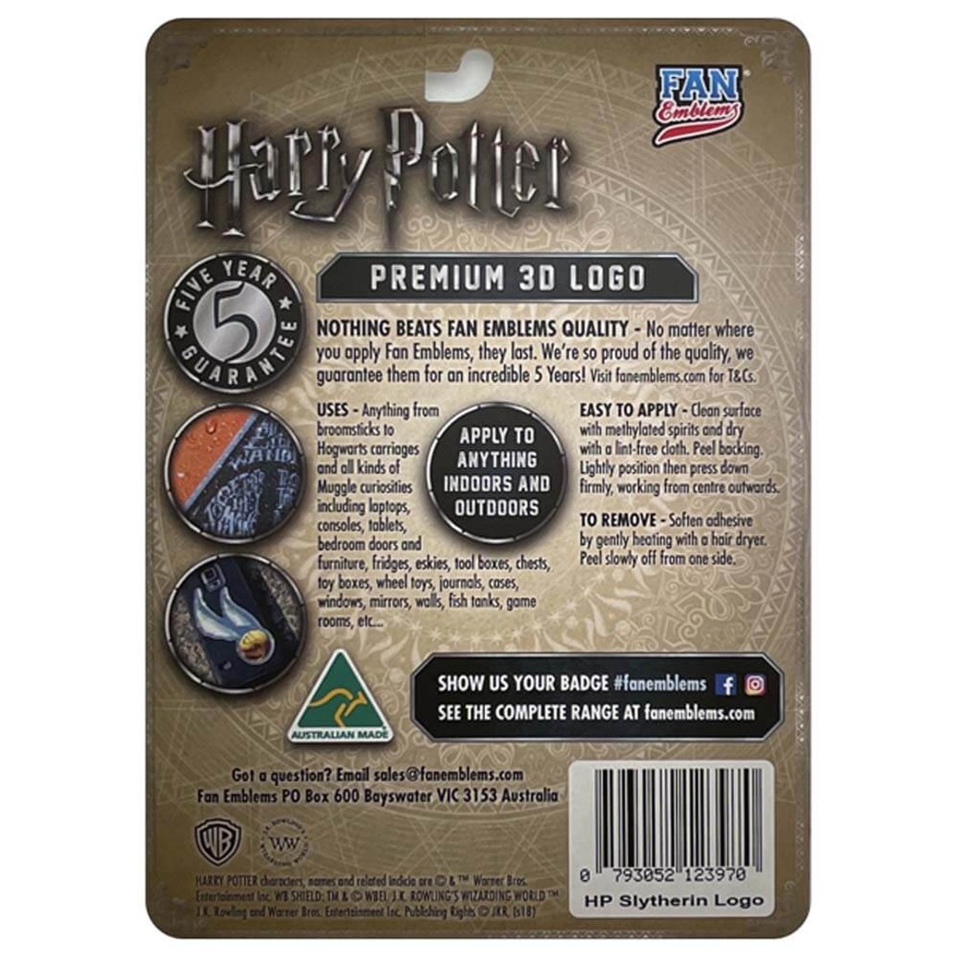 Fan Emblems - Harry Potter: Slytherin Crest Logo Decal, Green, hi-res