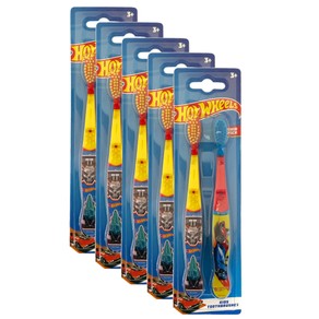 10pc Hot Wheels 16cm Kids Soft Bristle Oral/Dental Children Brush Toothbrush 3+