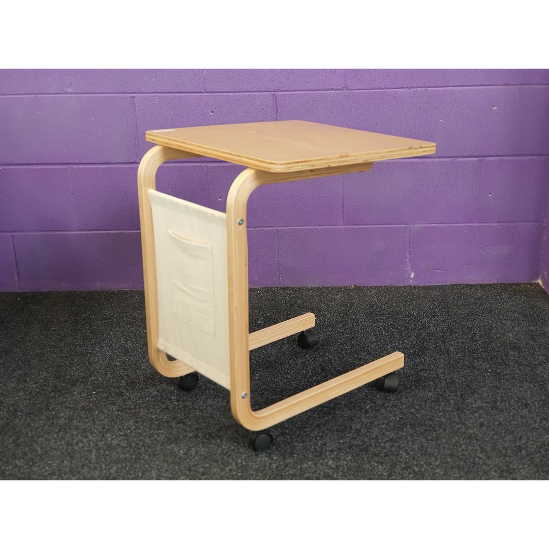 InStock Furniture and Homeware Side Table C Shaped Plywood Factory Second, , hi-res