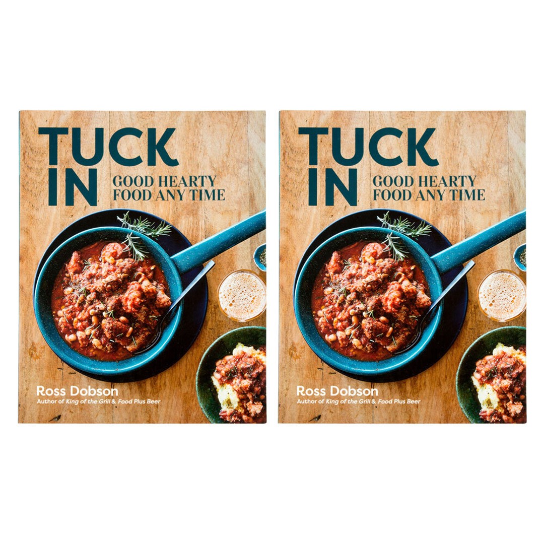 2x Tuck In: Good Hearty Food Any Time Recipe Cooking Book Hardcover Cookbook