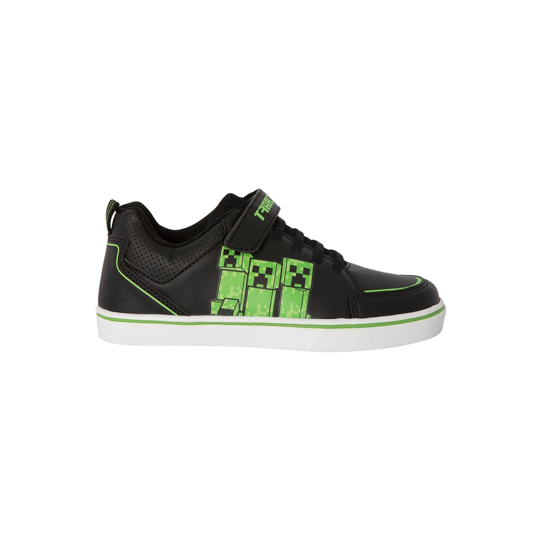 Minecraft By Licensed Boy's Touch Fastening Casual Sneaker