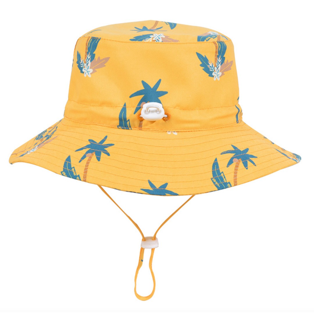 Taylorson Quick Drying Kids Sun Hat | Bucket Hat - Tropical (6 months - 5 years)