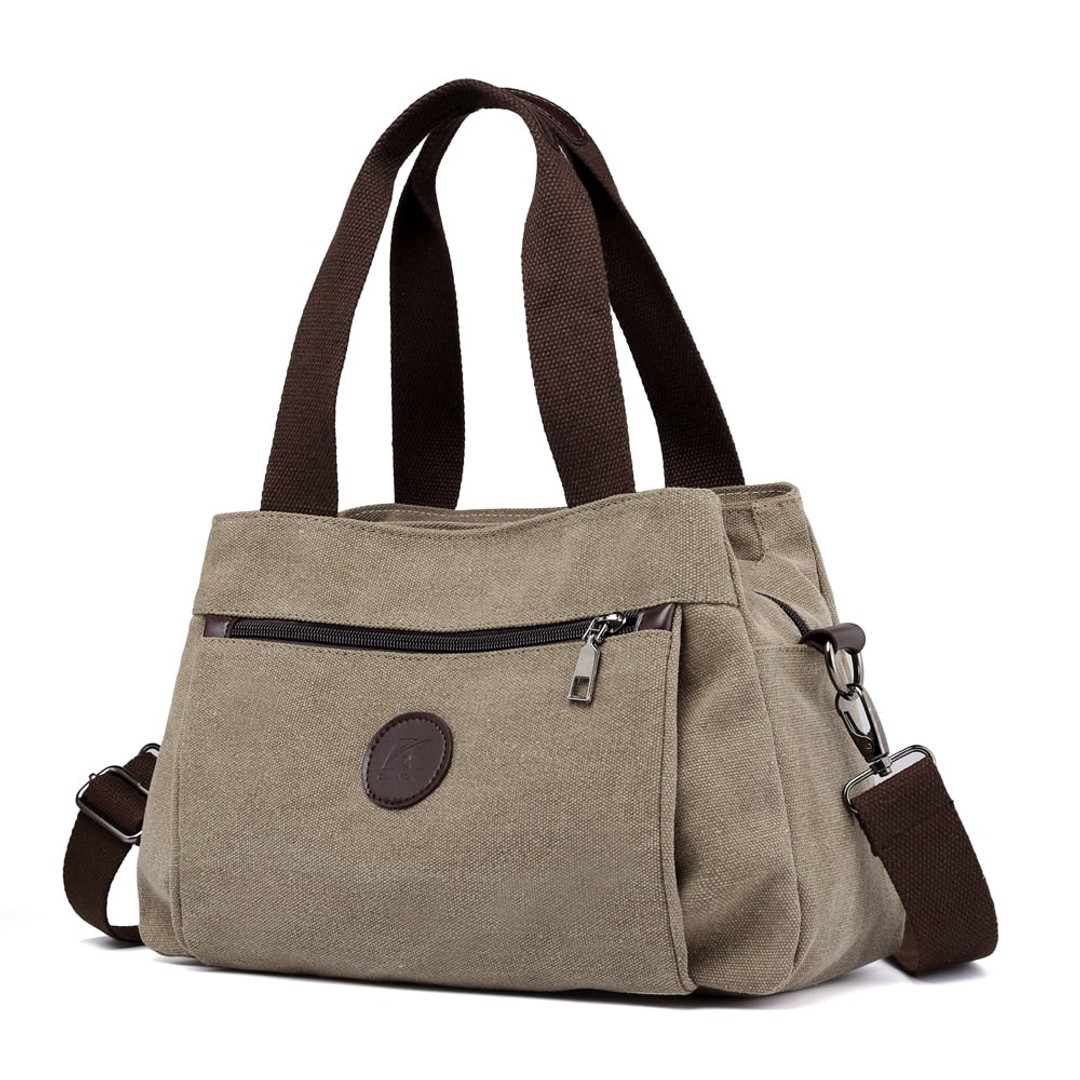 Women's Canvas Bag Handbags Shoulder Bags Messenger Bags Crossbody Bags Tote Large Capacity Work Bags for Women