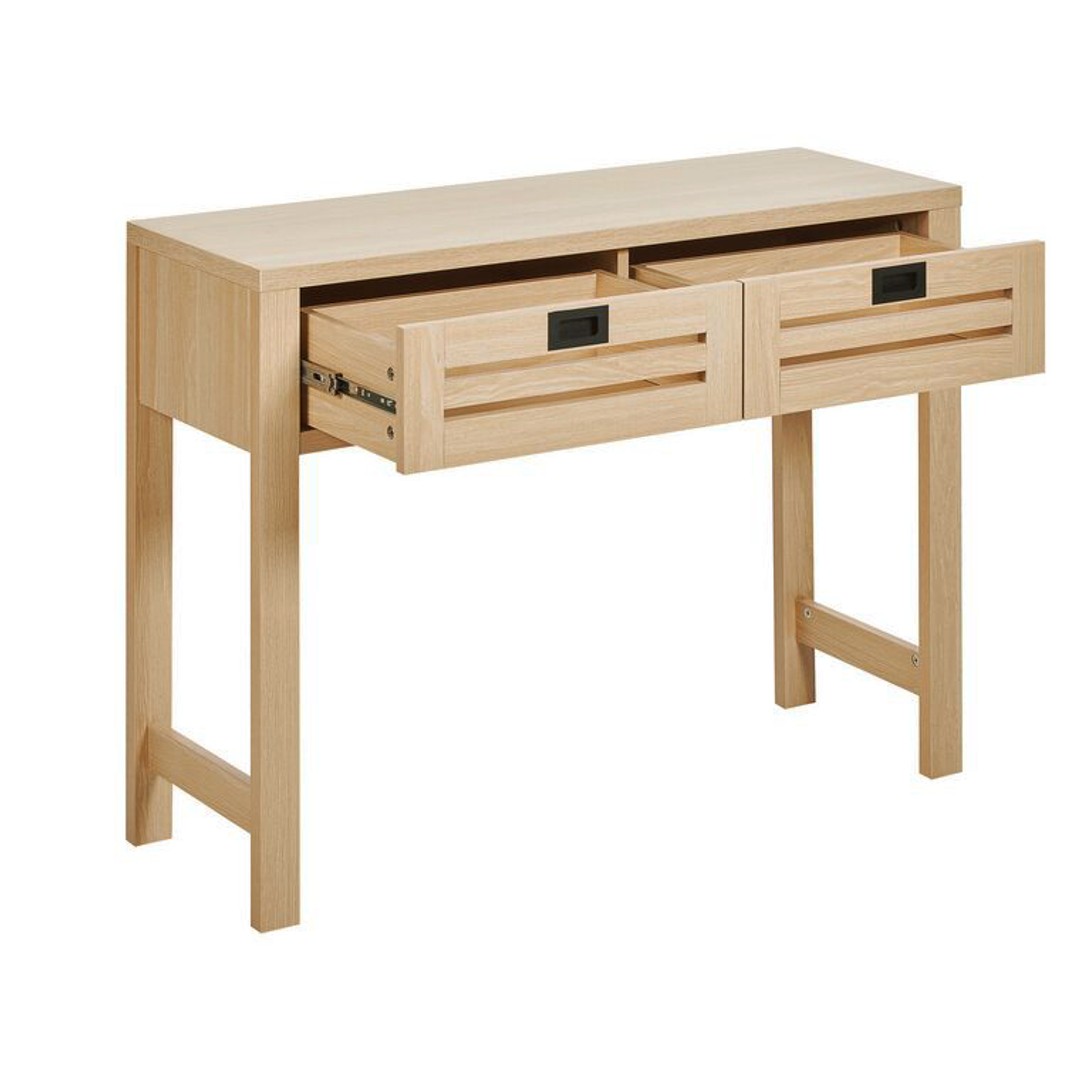 SENJA CONSOLE TABLE WITH DRAWERS 100CM
