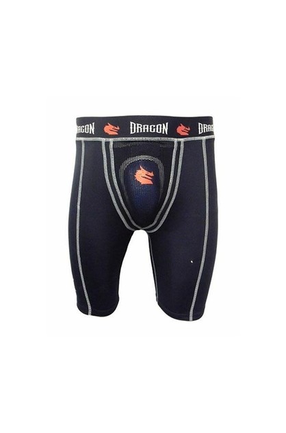 Dragon Compression Shorts with Tri-Flex Groin Cup Protector Morgan Sports 