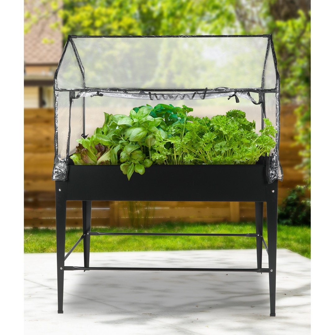 Greenzone Raised Garden Bed with Greenhouse Cover