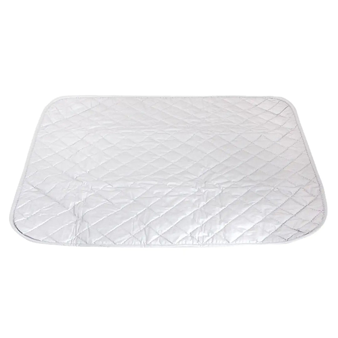 Iron Anywhere Portable Clothes/Garment Ironing Mat 60x55cm 100% Cotton Foldable