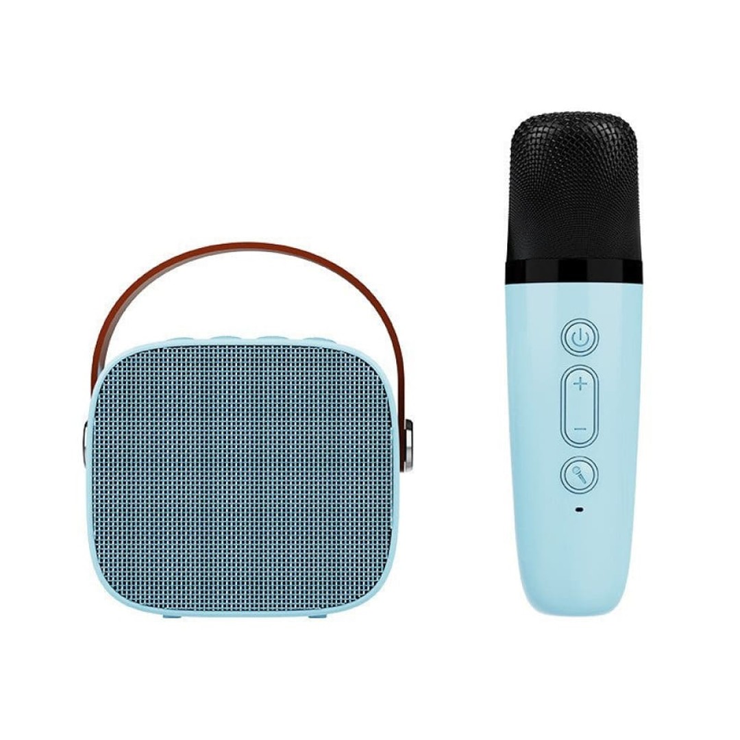 Vibe Geeks Portable Karaoke Speaker Machine with 6 Sound Effects- USB Charging