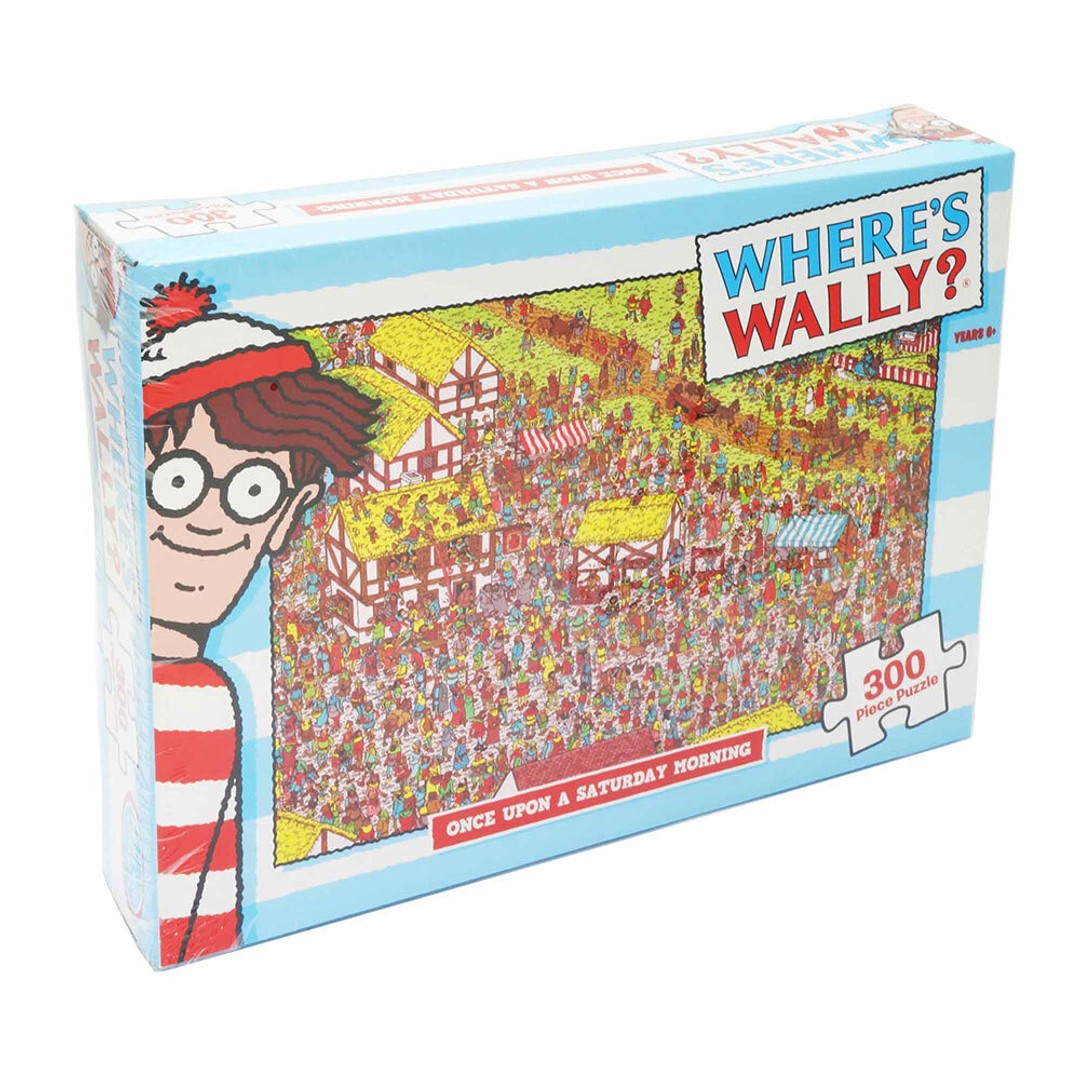 300pc Where's Wally Once Upon A Saturday Morning 61cm Jigsaw Puzzle Educational