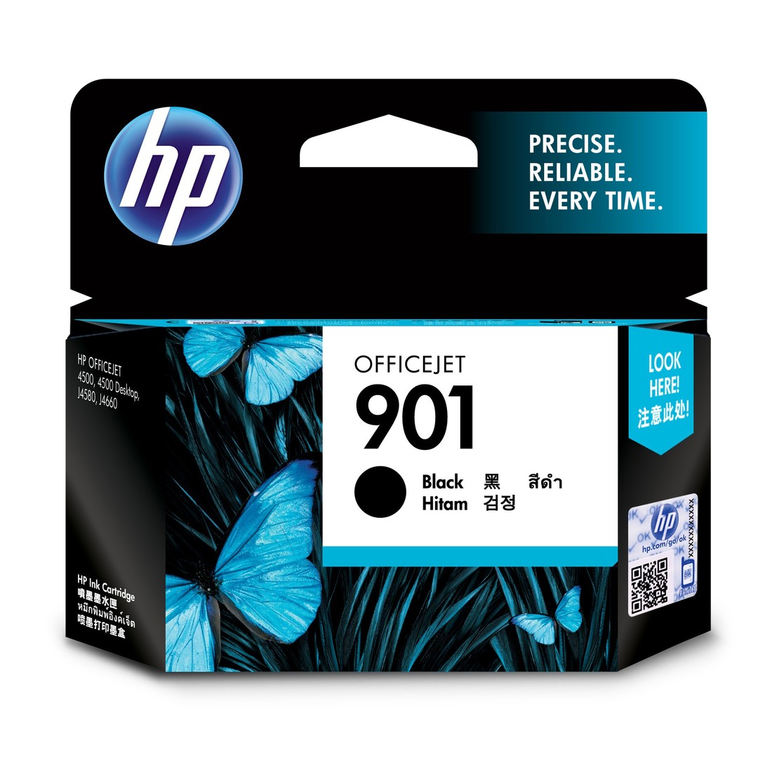 HP 901 Black Original ink cartridge 1 pc(s) CC653AA