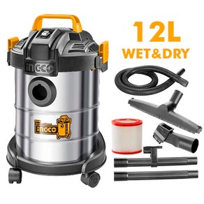 Kiwi  Grab VC14122 INGCO vacuum cleaner 12L WET and DRY