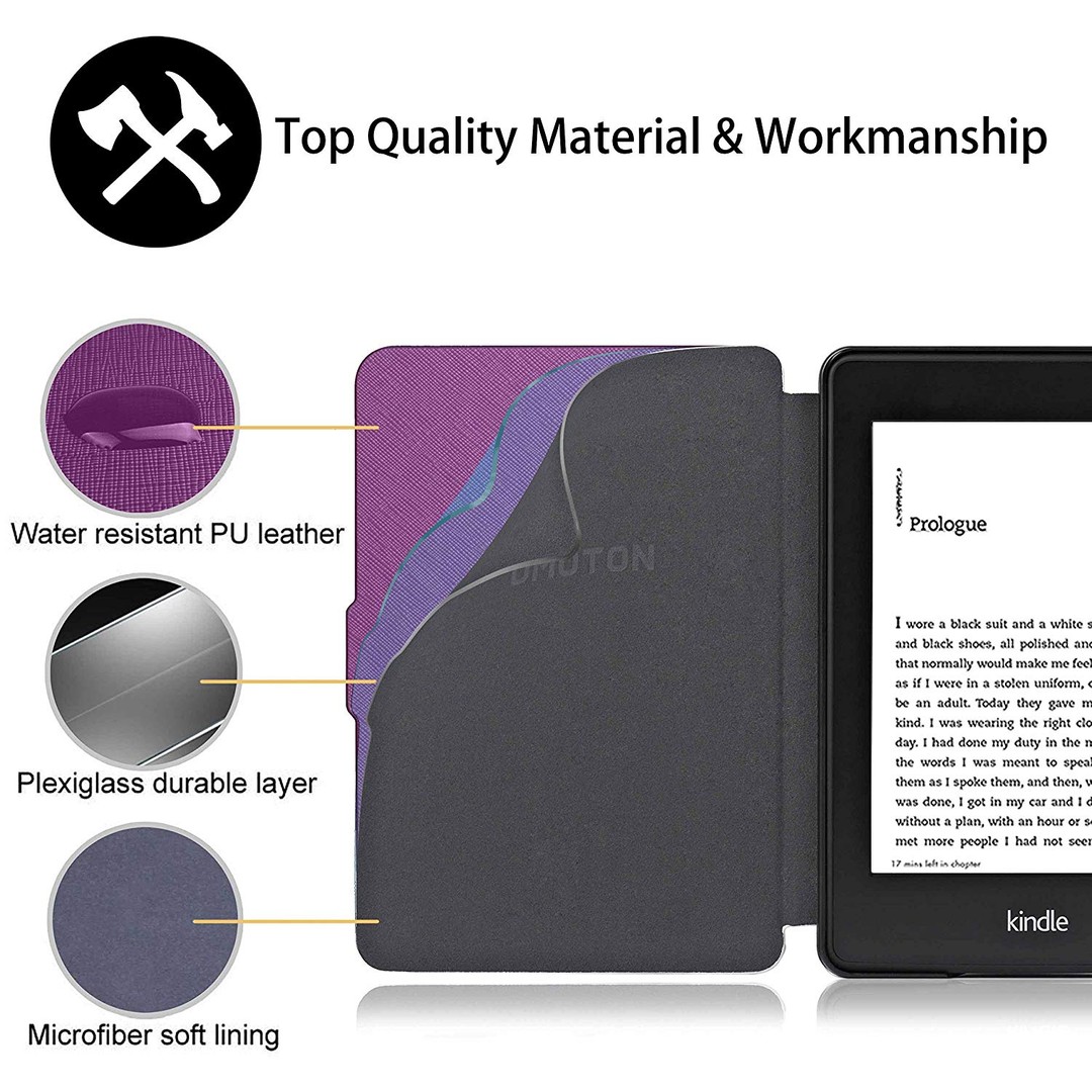 Flip case for Kindle Touch 10th Gen 6"2019/20/21/22, Teal, hi-res