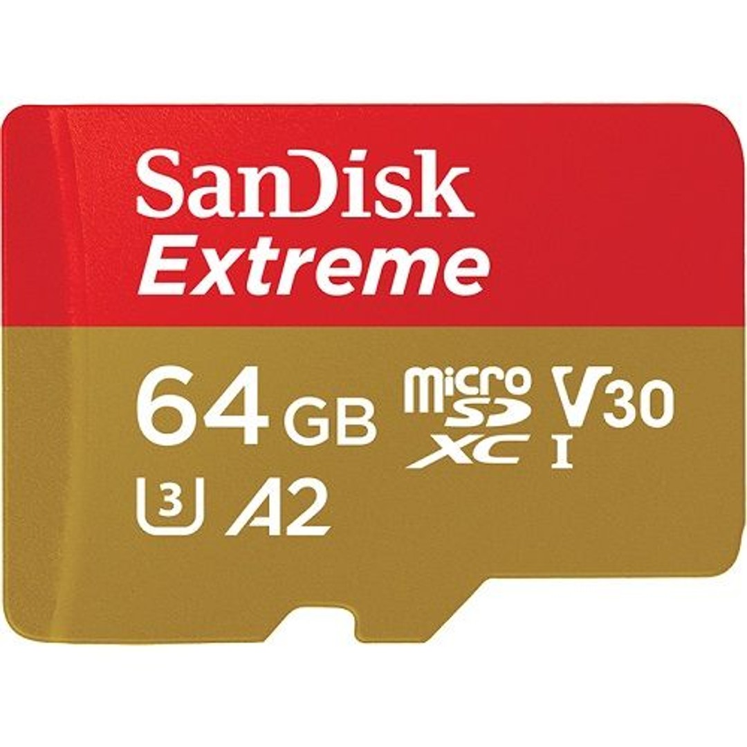 Sandisk Extreme Micro SDXC 64GB 170MB/S UHS-I SD ADAPTER