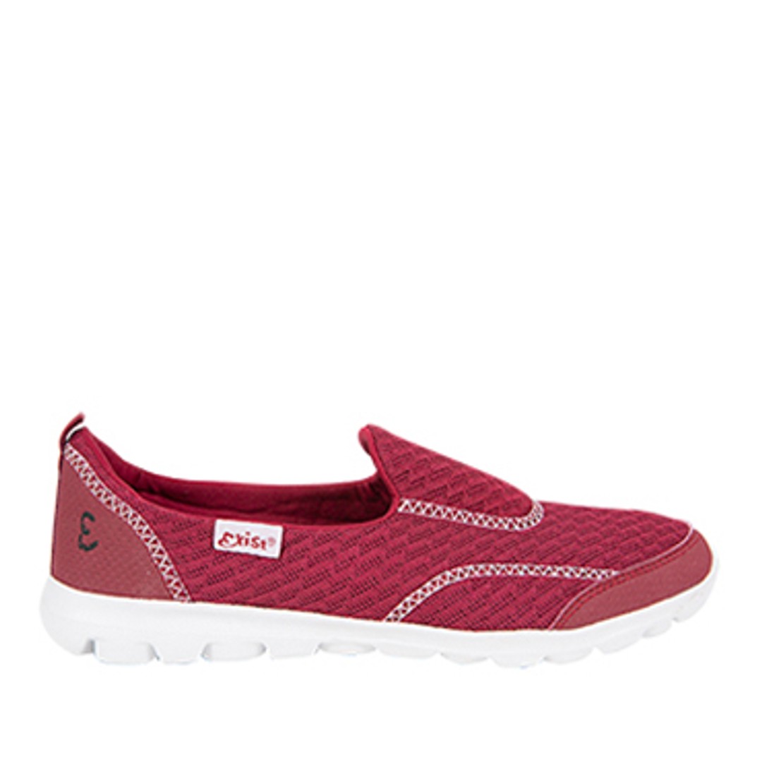 Cheer By Vybe Lifestyle Women's Slip On Comfort Flat Walking Shoe