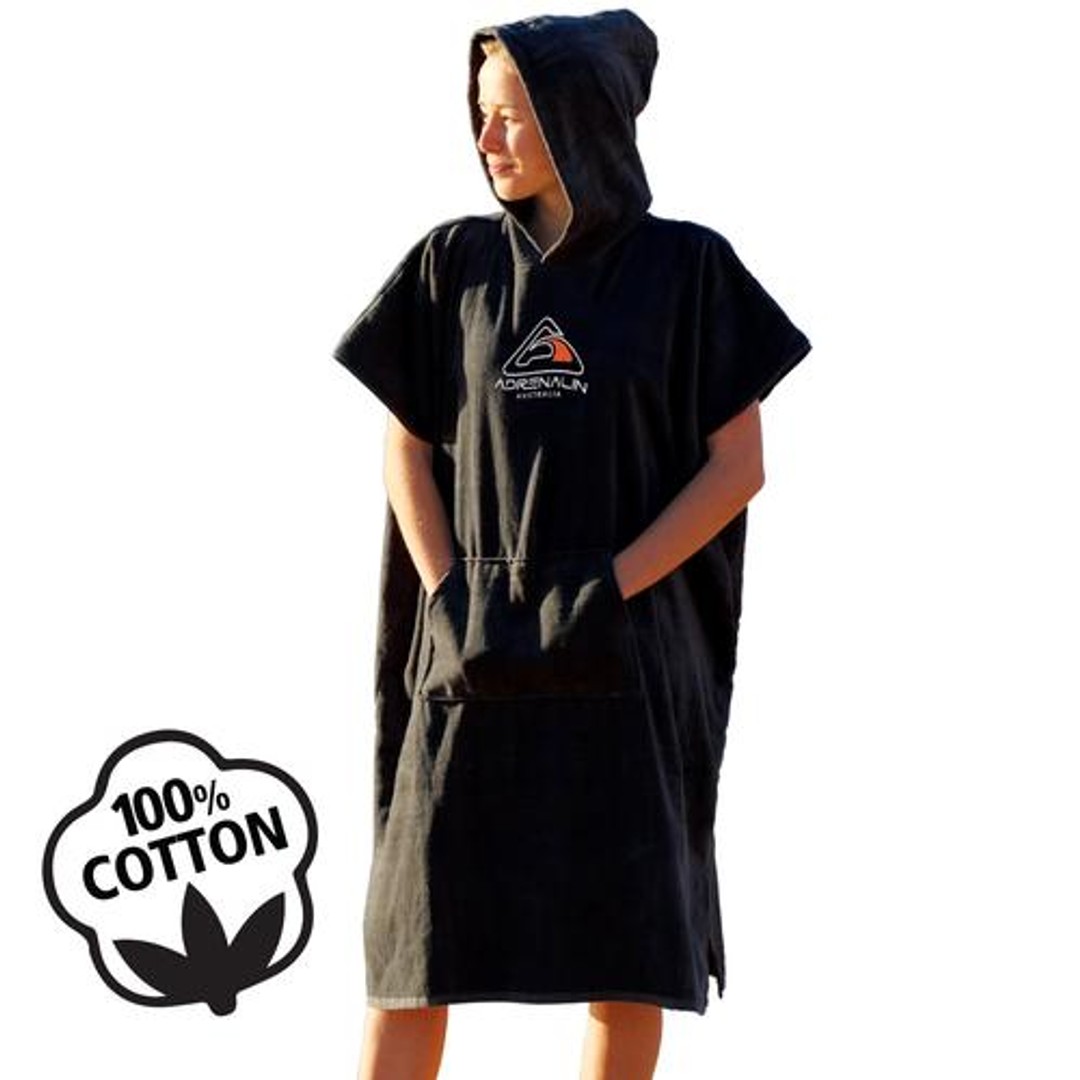 Poncho Hooded 100% Cotton Towel