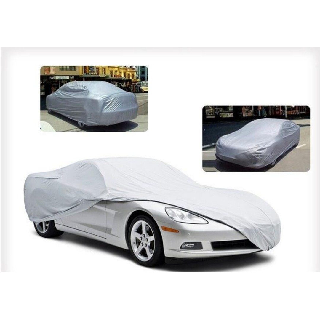 Car Cover Waterproof Sun UV Snow Dust Rain Resistant Protection For All Sedan, , hi-res