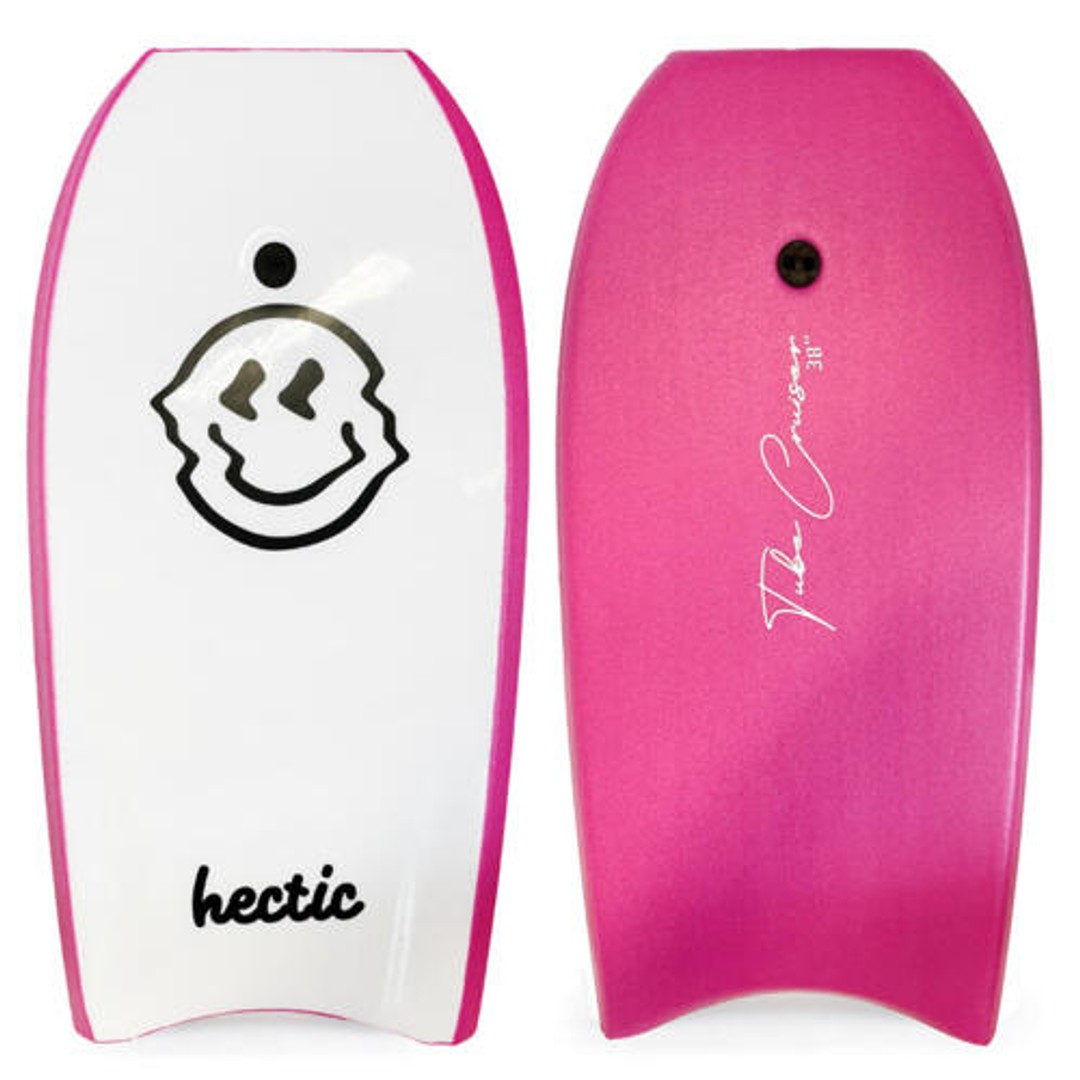 HECTIC BOARD CO 2023 TUBE CRUISER PINK WHITE 33 (INCLUDES LEASH)