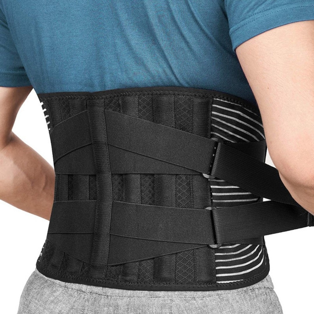Lower Back Brace Waist Support Belt Lumbar Support Belt for Men Women XL Size