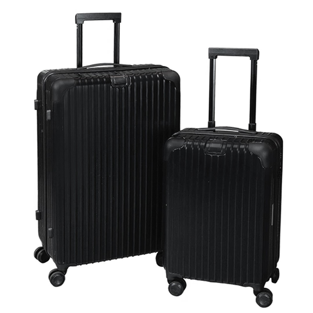 Caribee Pegasus Series 28" Hard Shell/19" Carry On Travel Suitcases Luggage BLK