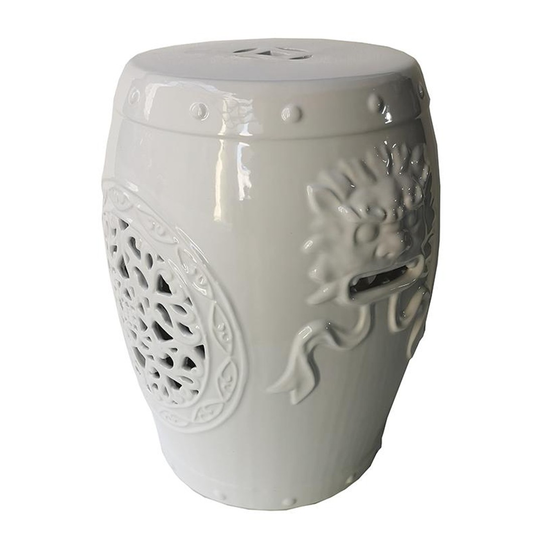 Online8 Ceramic Stool Dragon 18'