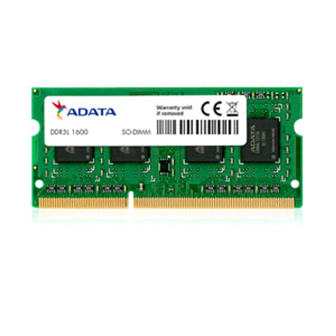 ADATA 4GB DDR3L-1600 PC3L-12800 1.35v SODIMM Lifetime wty ADDS1600W4G11-S NB23X12 ADDS1600W4G11-S
