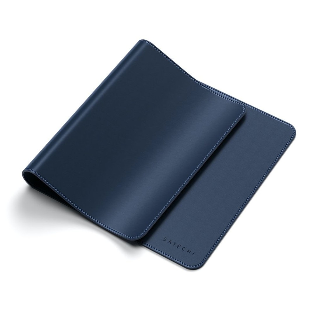 Satechi Eco Leather Deskmate, Blue, hi-res