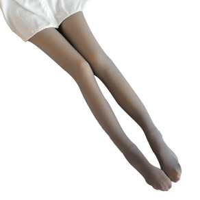 Womens Thermal Lined Translucent Pantyhose Winter Warm Fleece Tights Stockings Grey