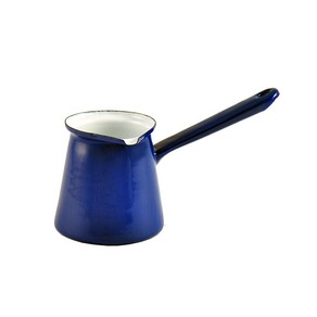 Urban Style 6cm Enamel 500ml Turkish Coffee Pot/Chai Latte Warmer w/ Handle Blue