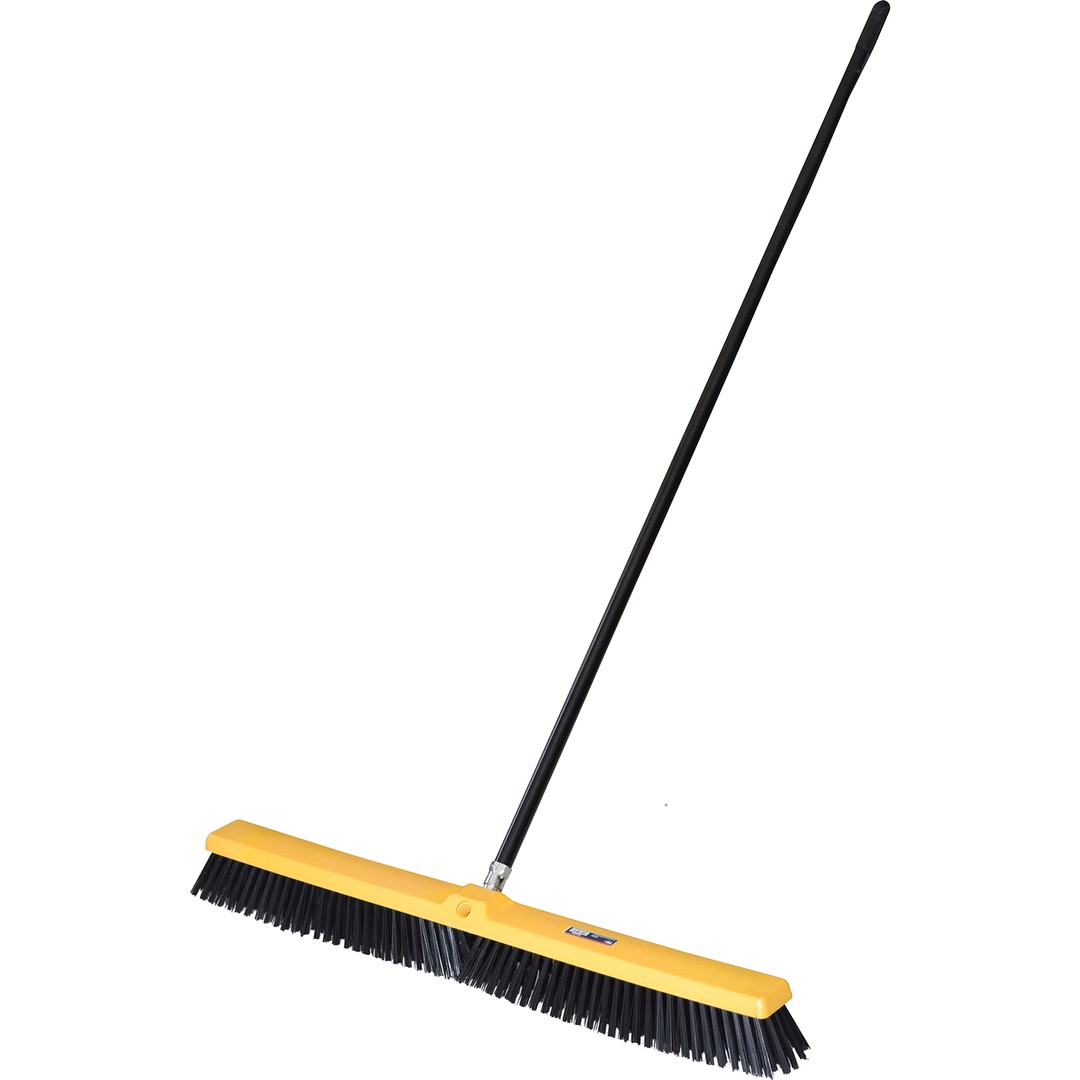 TDX PP Bristle Broom with 1.5M Steel Handle - 900mm