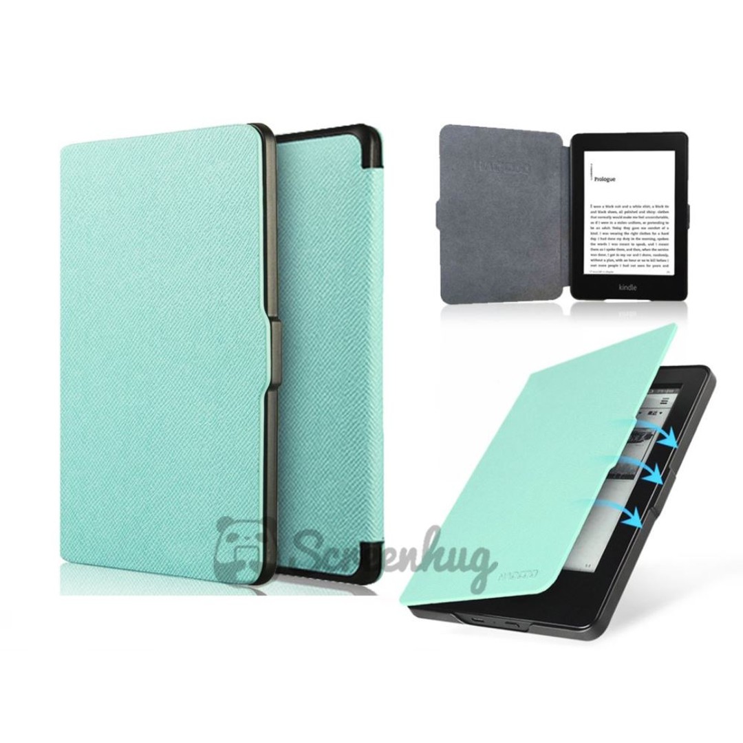 Paperwhite Flip Case for the Kindle 1/2/3, Green, hi-res