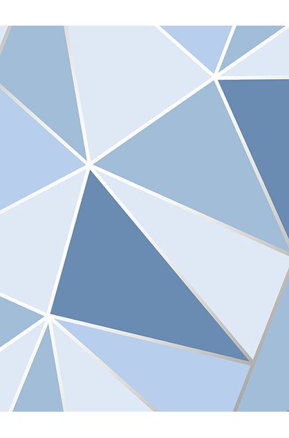 Apex Geometric Wallpaper Blue Fine Decor FD41992 | PriceRightHome Online |  TheMarket New Zealand