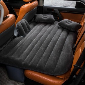 Car Travel Inflatable Mattress Air Cushion Bed Black