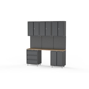 9 pieces garage organizer / garage storage system