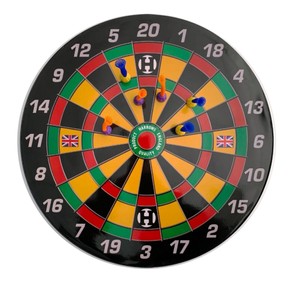 Harrows 40cm Magnetic Safety Dart Board Family Indoor Sports Fun Throwing Game
